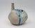 Vintage mid 20th century pottery sculpture vessel vase by Joel Edwards (1923-2007) California. Matte blue and gray glaze,...