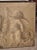 Wood Antique French Neoclassical Grisaille Overdoor Painting, Circa 1815 For Sale - Image 7 of 13
