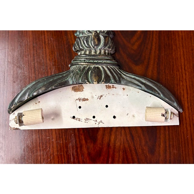 Glass Pair of Danish Art Deco Wall Sconces For Sale - Image 7 of 9