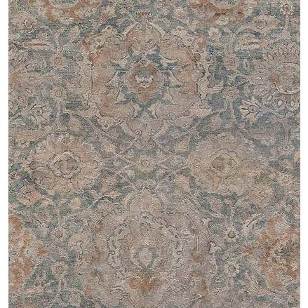 1920s 1920s Tabriz Botanic Handwoven Wool Rug For Sale - Image 5 of 6