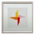 Kenneth Noland Modernist Framed Fine Art Silkscreen Print " Corn Sweet " 1961 For Sale