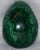 Mid-Century Modern Midcentury Green Malachite Egg For Sale - Image 3 of 7