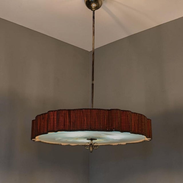 Pendant Lamp by Paavo Tynell & Kyllikki Salmenhaara, 1940s For Sale - Image 12 of 18