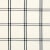 Sample - Schumacher Luberon Plaid Fabric in Black For Sale