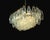 Gold Murano Poliedri Chandeliers, 1970, Set of 2 For Sale - Image 8 of 18