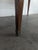 Metal Louis XVI Style Flat Desk in Cherrywood and Leather For Sale - Image 7 of 10