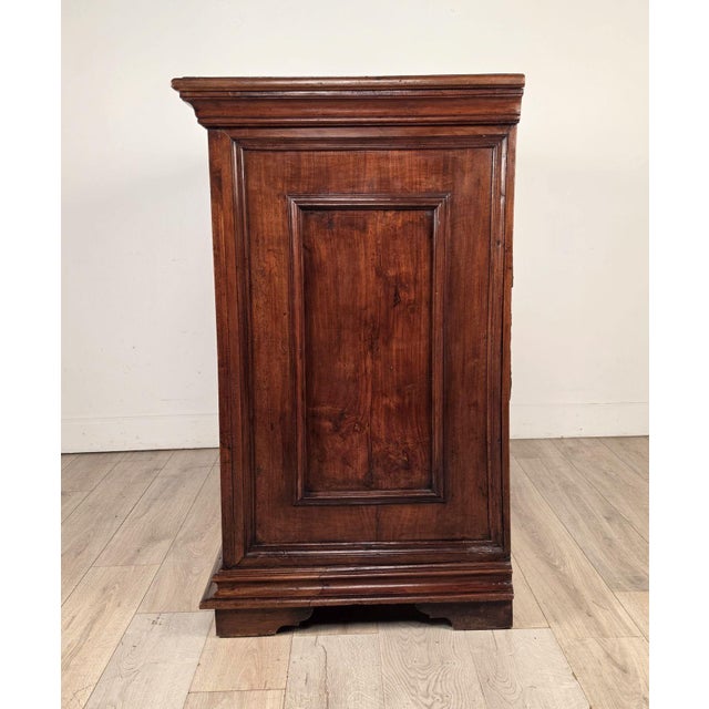 Italian Baroque Walnut Cabinet/Buffet/Sideboard, Circa 1760 For Sale - Image 9 of 11