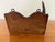 Brown Mid 20th Century Rare Folk Art Horn Wall Key Hook on Wood Plaque For Sale - Image 8 of 9