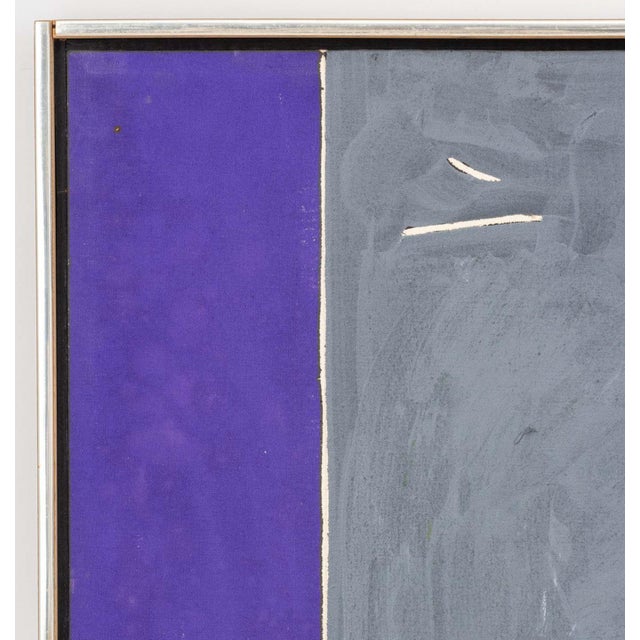 Contemporary Jack Roth "New Synthesis 59" Acrylic, 1981 For Sale - Image 3 of 12