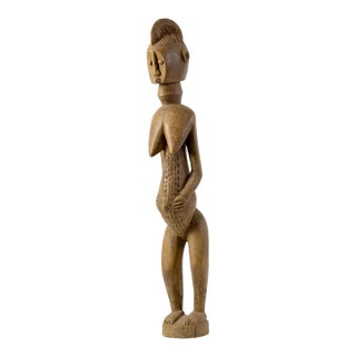 Early 20th Century Bozo Female Maternity Figure Mali For Sale