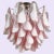 Fabio Ltd 21st Century Pink Rondine Chandelier by Fabio Ltd For Sale - Image 4 of 12