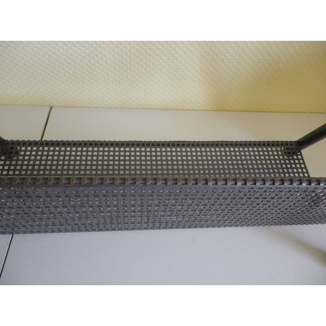 Gray Vintage Industrial Freestanding Shelf, 1980s For Sale - Image 8 of 11