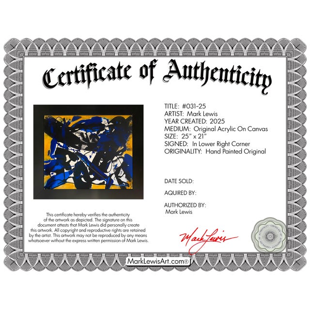 Evaluation Offered directly from the private collection of the artist’s family, this original work by Mark Lewis (b. 1958)...