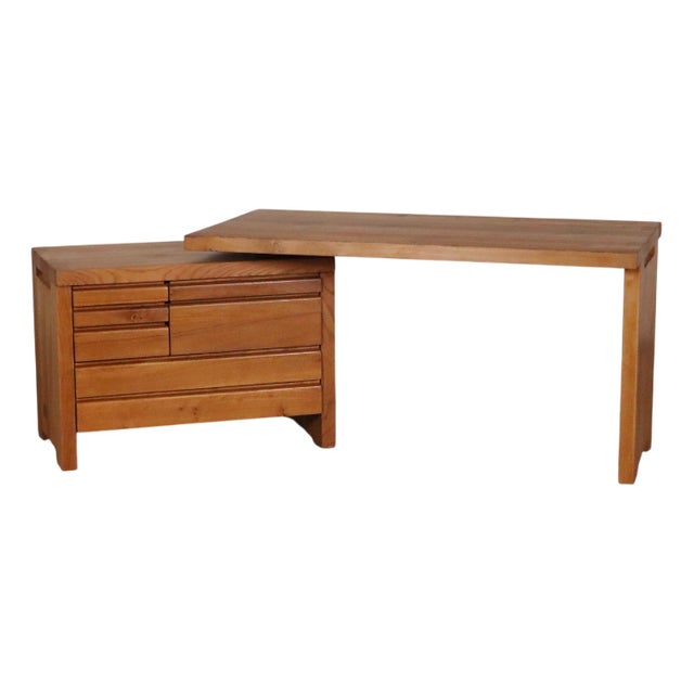 B19 Desk in Elm by Pierre Chapo, France, 1967 For Sale