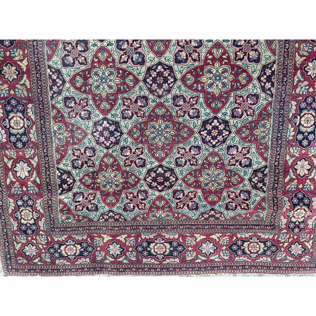 Antique Tehran Area Rug For Sale - Image 6 of 18