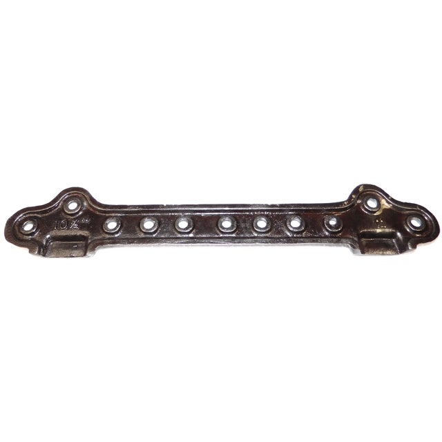 Metal Restored Vintage "Standard" Nb Works Cast Iron Sink Wall Bracket For Sale - Image 7 of 7