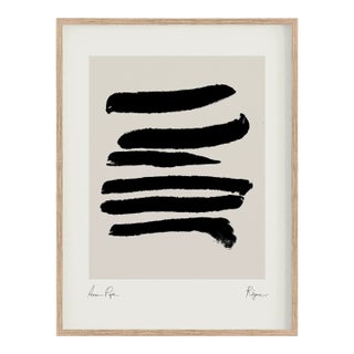 Contemporary Abstract Lines Giclee Print For Sale