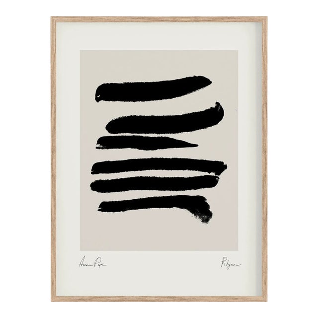 Contemporary Abstract Lines Giclee Print For Sale