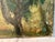 Blue Antique, French, Oil on Canvas, South of France -Signed For Sale - Image 8 of 9