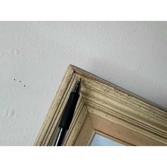 Vintage J. Melvin Still Life of White Roses in a Vase Oil Painting, Framed For Sale - Image 11 of 12