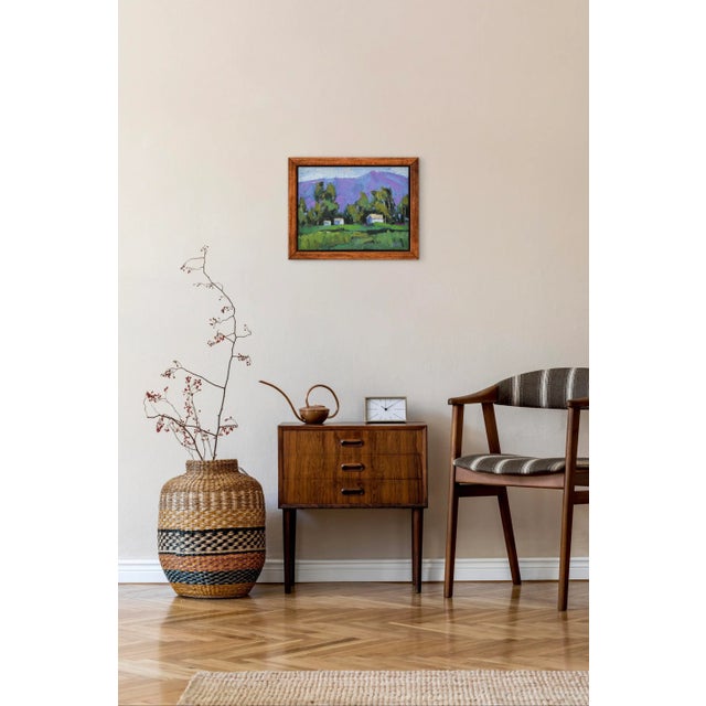Lavender Hills Oil Painting Original Art For Sale - Image 9 of 10