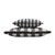 Early 21st Century Striped Outdoor Happy Cushion Covers from Lo Decor, Set of 2 For Sale - Image 5 of 5