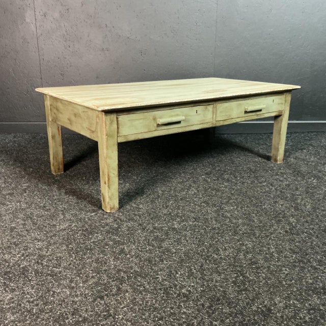 Painted Hardwood Coffee Table, 1935 For Sale - Image 6 of 6
