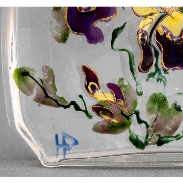 Transparent American Glass Perfume Bottles, 4 For Sale - Image 8 of 16