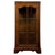 20th Century Burr Walnut Collector's Display Cabinet For Sale - Image 11 of 11