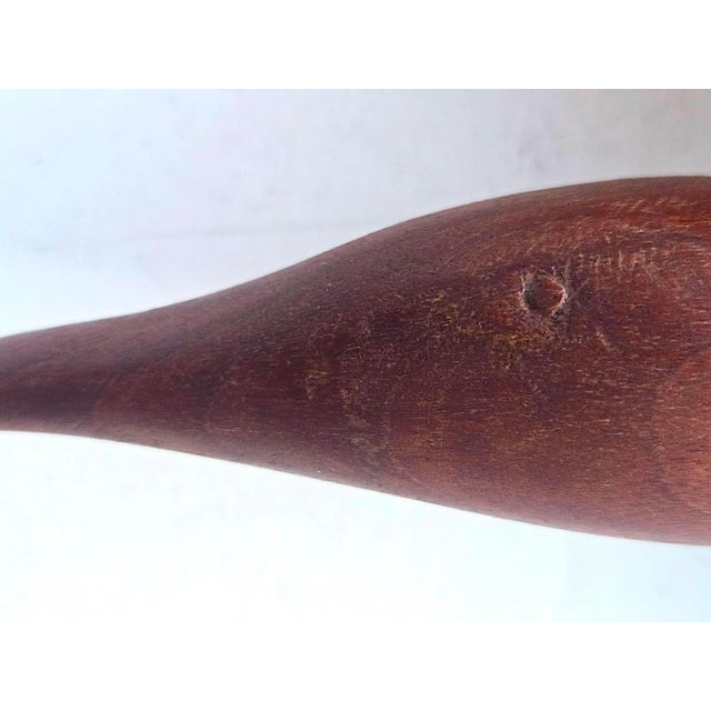 Mid 20th Century Hand Carved Falcon Wall Sculpture Attributed to Arthur Umanoff for Raymor For Sale - Image 11 of 17