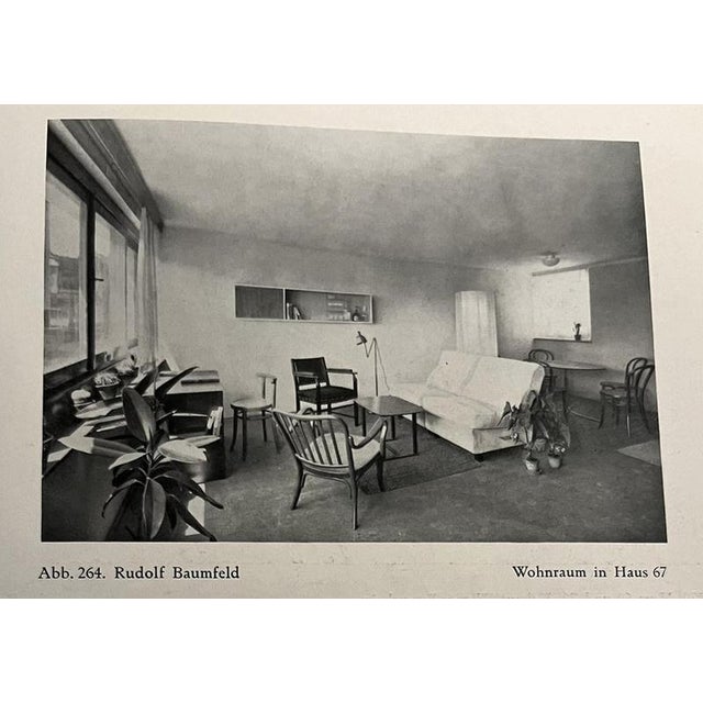 Set of Art Deco A752F Chairs by Josef Frank for Thonet, 1930s For Sale - Image 13 of 14