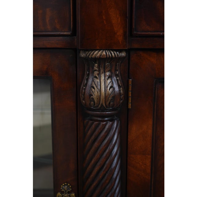 Henredon Marble Top Mahogany Sideboard Server For Sale - Image 15 of 18