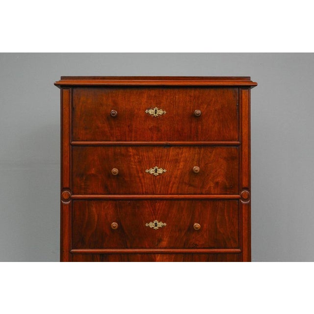 Antique Chest of Drawers in Walnut, 1800s For Sale - Image 13 of 18
