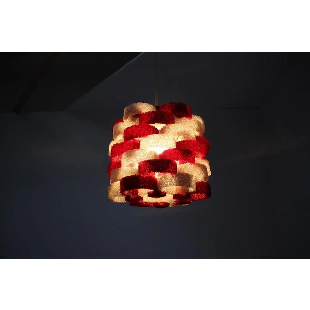 Plastic Mid-Century Pendant, 1960s For Sale - Image 7 of 11