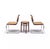 Model S32 Dining Chair with Woven Cane and Brown Wood Frame by Marcel Breuer for Thonet, 1981, Set of 4 For Sale - Image 14 of 15