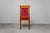 Textile Red Chairs, Set of 4 For Sale - Image 7 of 18