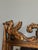 Antique Federal Style Giltwood Wall Mirror With Winged Griffins - C. 1900 For Sale - Image 4 of 14