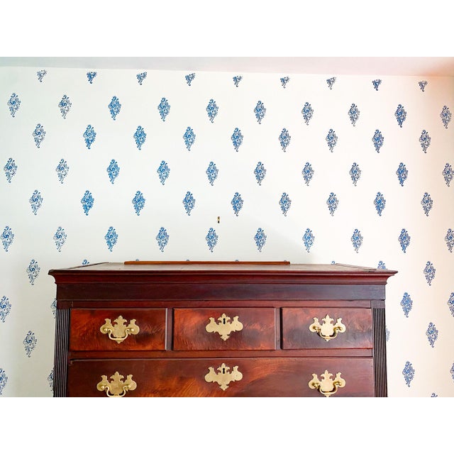 Antique Late 1700s Western Maryland Chippendale Walnut Tall Chest of Drawers For Sale - Image 4 of 15