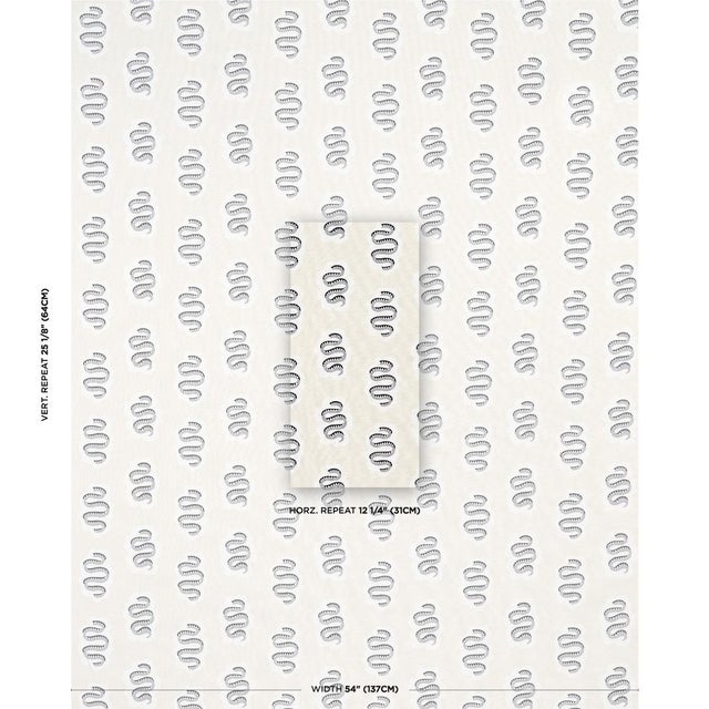 A fanciful pattern enlivened by writhing stylized snakes, Elsa fabric has sophisticated and seductive charm. This playful...