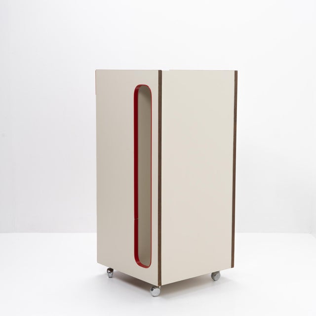 Cream DF 2000 Storage by Raymond Loewy for Doubinsky Frères, France, 1960s For Sale - Image 8 of 12