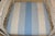 Vintage White Wicker Wing Back Arm Chair W/ Blue Cushions & Coil Sprung Seat For Sale - Image 12 of 18