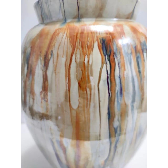 Vintage Lacquered Earthenware Vase by Pasquinucci, 1940s For Sale - Image 10 of 15