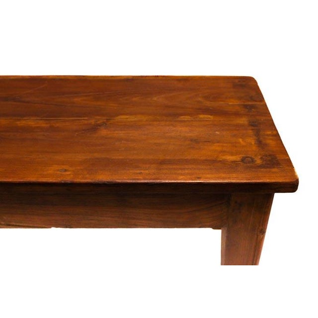 Teak Wood Bench For Sale - Image 4 of 12