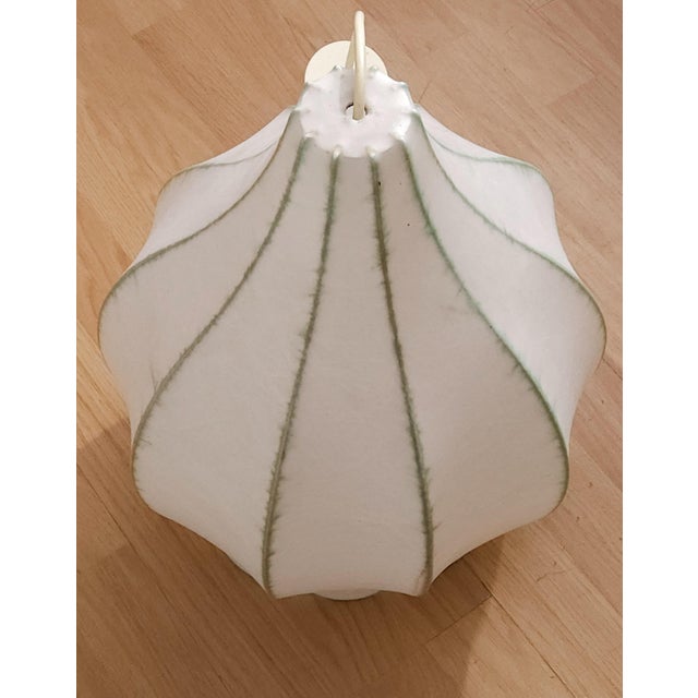 Mid-Century Modern Cocoon Lamp from Goldkant Leuchten, 1970s For Sale - Image 4 of 7
