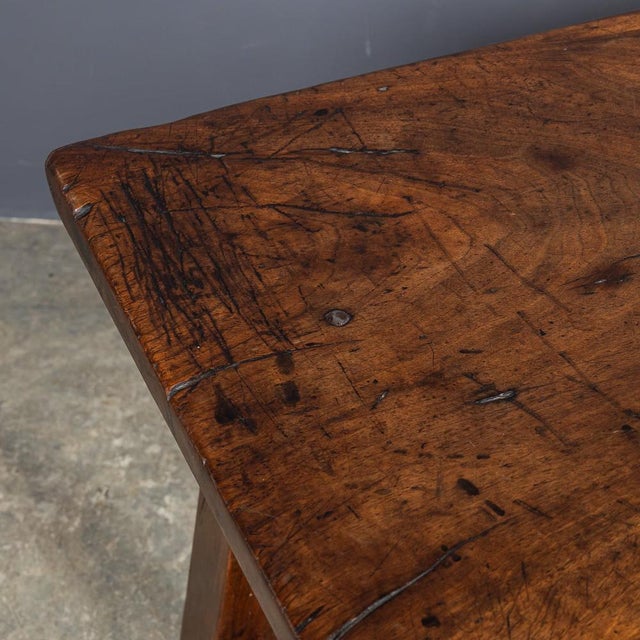 Black Antique Spanish Table with Twist Iron Detail, 1850s For Sale - Image 8 of 18