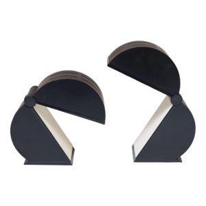 1980s Italian Postmodern Foldable "Disco" Table Lamps by Mario Bertorelle - a Pair