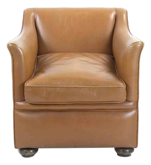Vintage Leather Armchair, Mid-20th Century