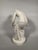Early 19th-century Neoclassical white marble sculpture. Depicts a Danaid on a basin. The features conform to the canons of...