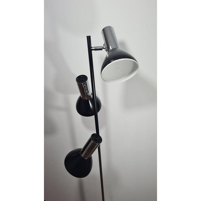 3-Arm Floor Lamp from VEB Leuchtenbau Neustadt, GDR, 1970s For Sale - Image 4 of 15