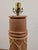Vintage Pottery Table Lamp With Woven Rattan Rope For Sale In Washington DC - Image 6 of 7